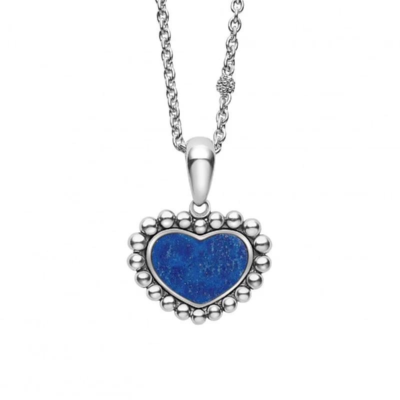 women’s gemstone statement necklaces-Heart Necklace