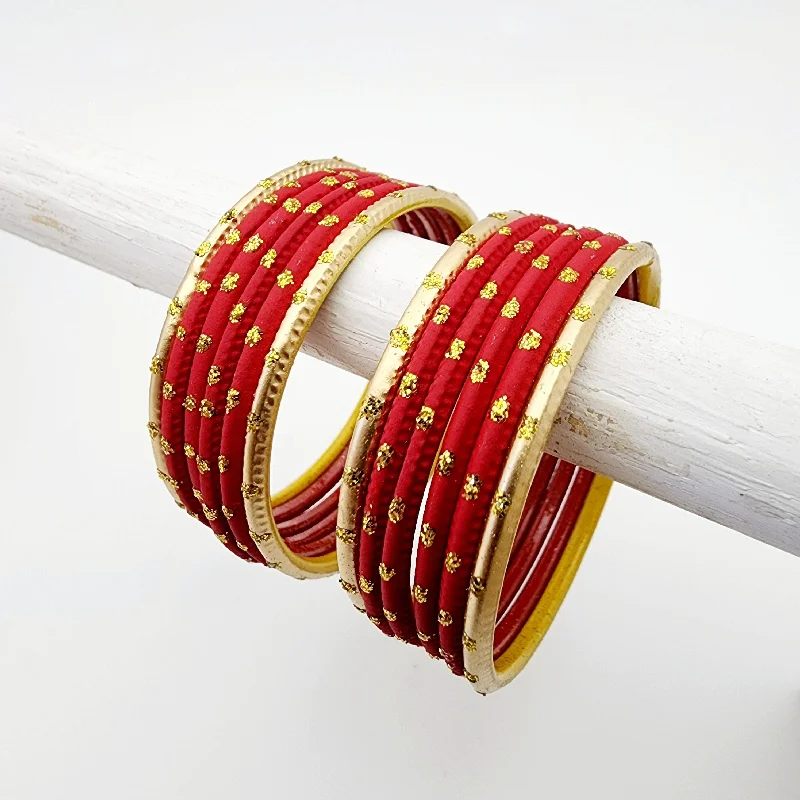 women’s elegant cuff bracelets-Gail Kids Bangle Set