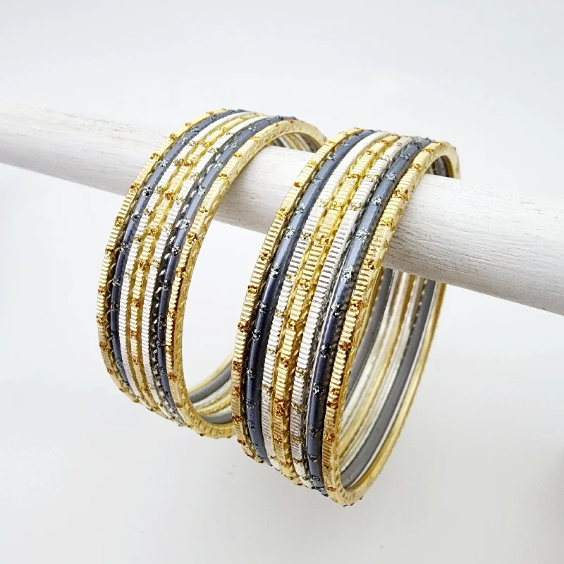 women’s chic bracelet sets-Mackenzie Bangle Set