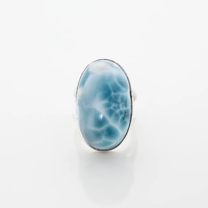 women’s promise rings-Larimar Ring Peravia