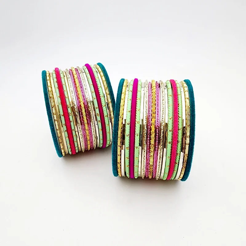 women’s adjustable bangles-Cheyne Bangle Set