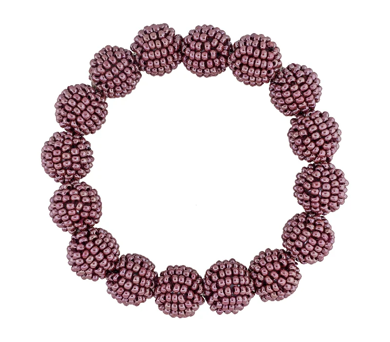 women’s multi-strand bracelets-**NEW** Classic Globe <br> Mulberry