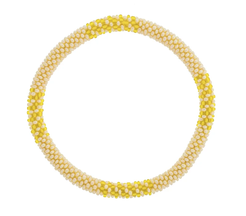 women’s cuff bangles-Roll-On® Anklet <br> Lemon Drop