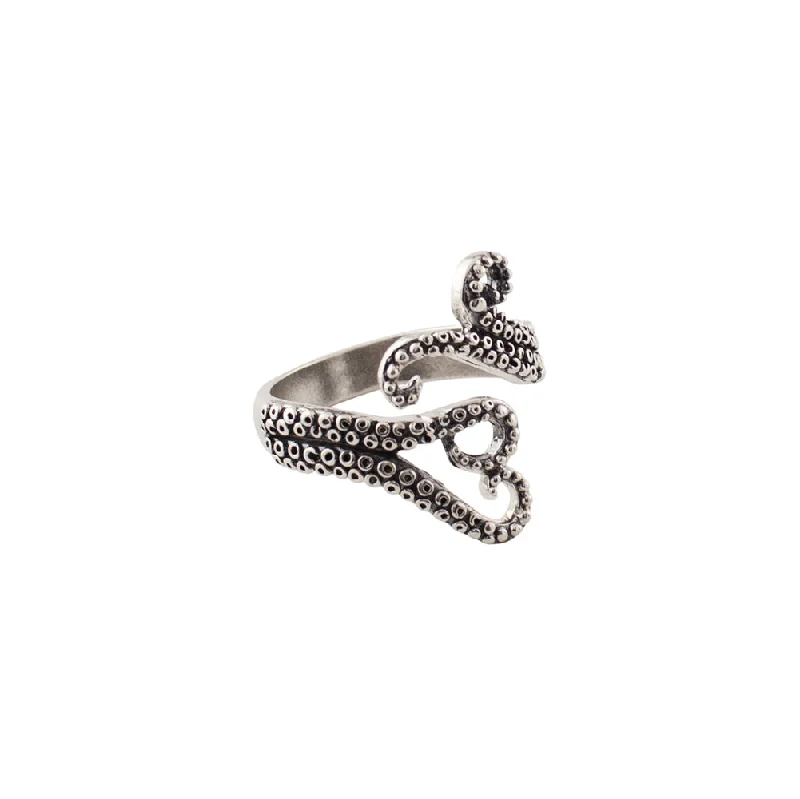 women’s solitaire rings-Octopus Hug Ring | Available to Ship January 28, 2025