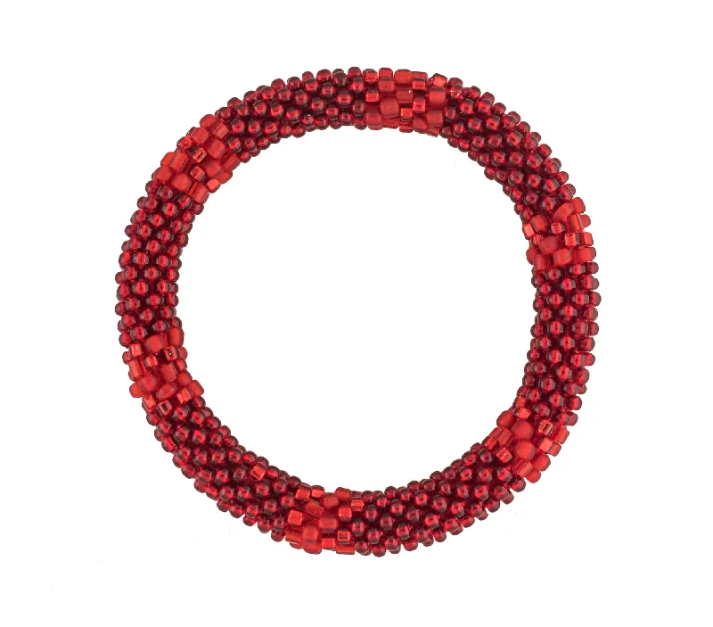 women’s leather bracelets-Rollies® (Kids) <br> Scarlet