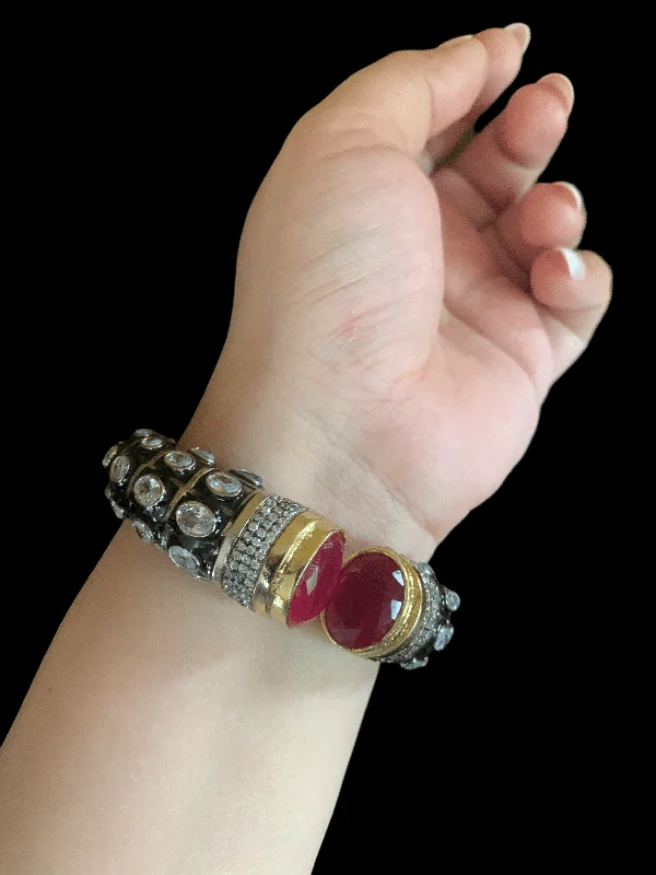 women’s luxury bracelets-B27 Victorian inspired kada ( READY TO SHIP)