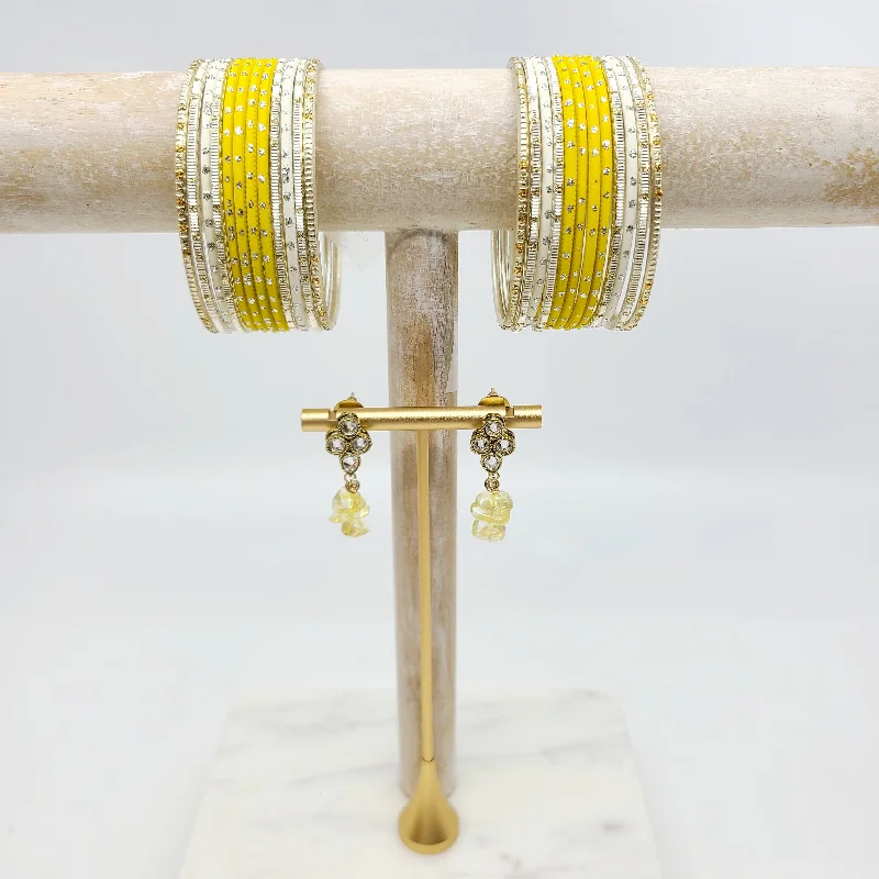 women’s wedding bangles-Lemon Love Drop Gift Set