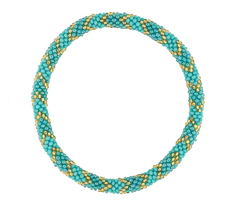 women’s woven bracelets-Roll-On® Anklet <br> Curacao