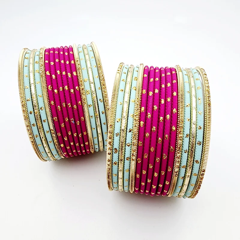 women’s tennis bracelets-Cristine Bangle Set