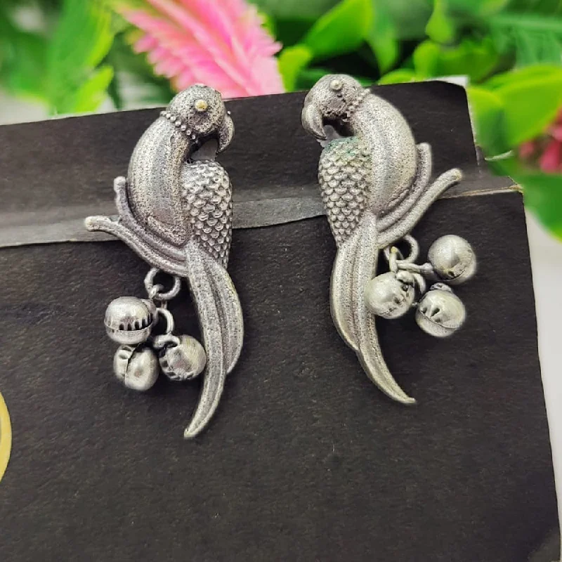 women’s custom earrings-Fancyla 2 Tone Plated Perot Style Ghungroo Jhumki Earrings