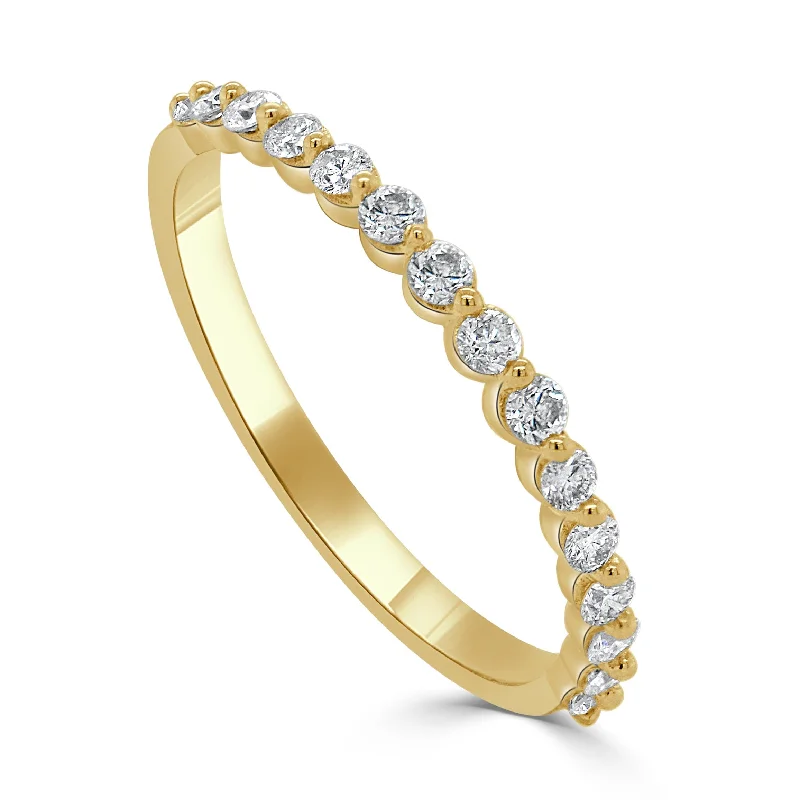 women’s gold engagement rings-14k Gold & Diamond Ring