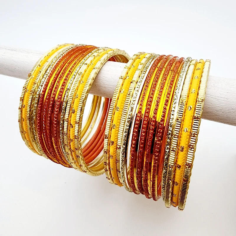 women’s charm bangles-Viena Bangle Set