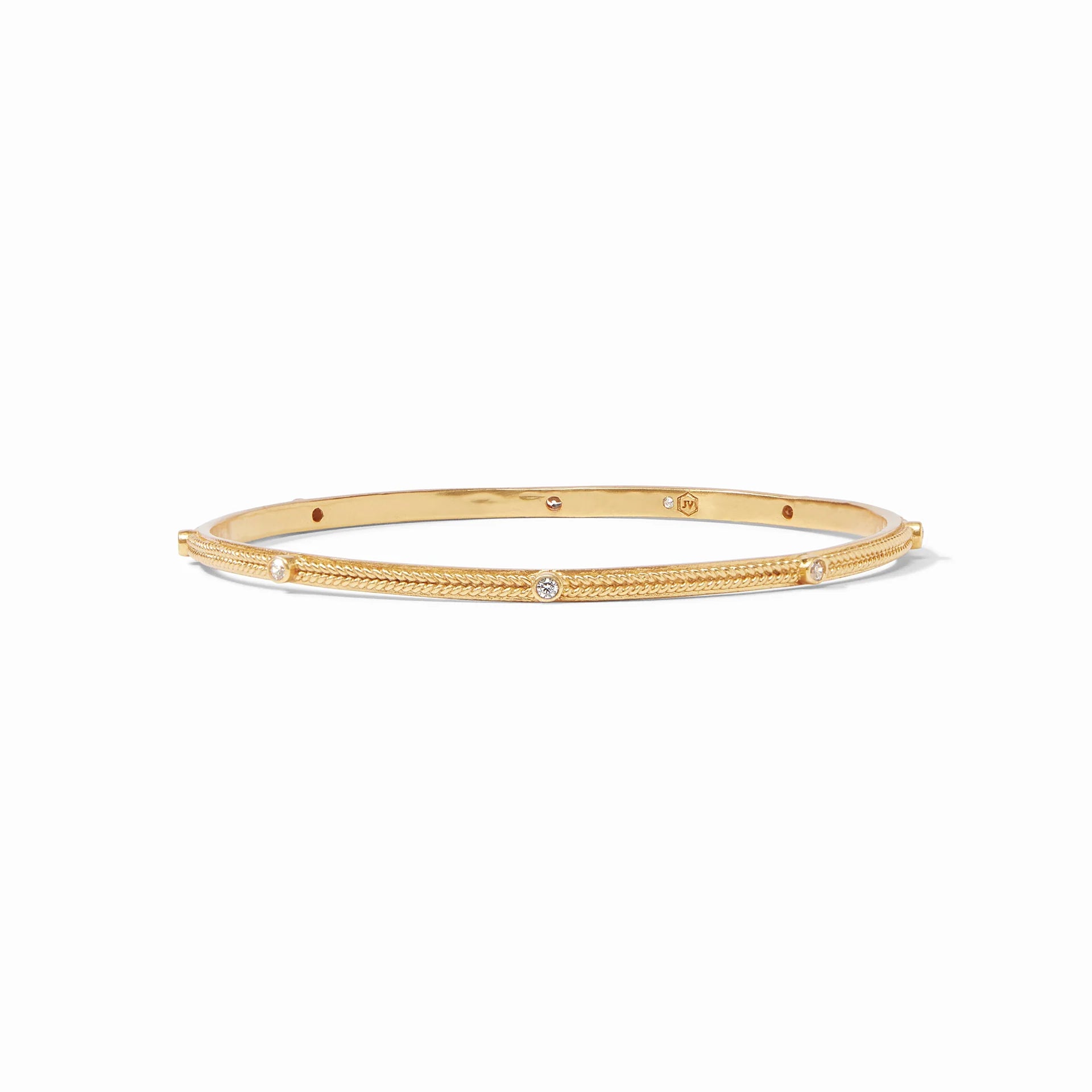 women’s thick bangles-CELESTE STACKING BANGLE