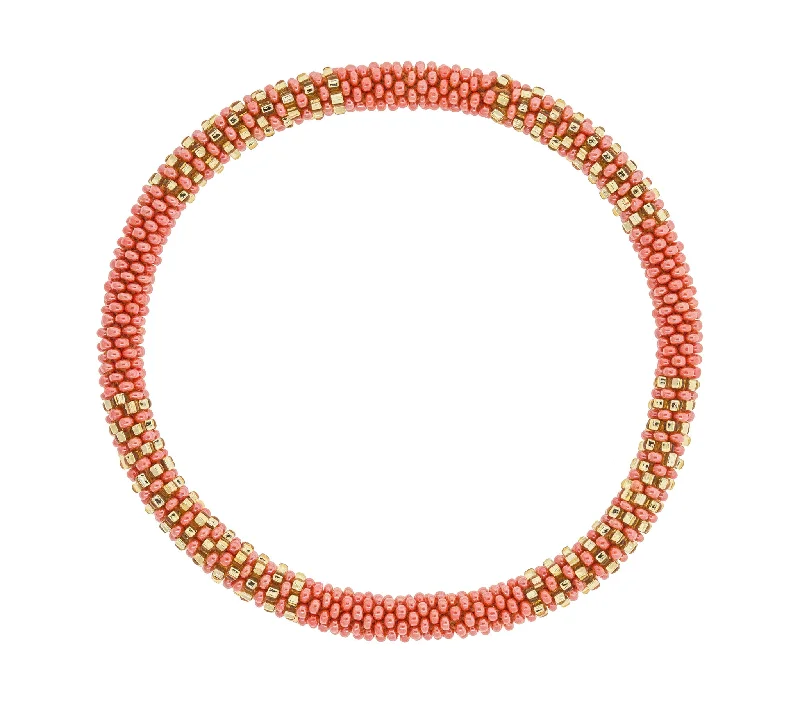 women’s chic bangles-Roll-On® Anklet <br> Orange Crush