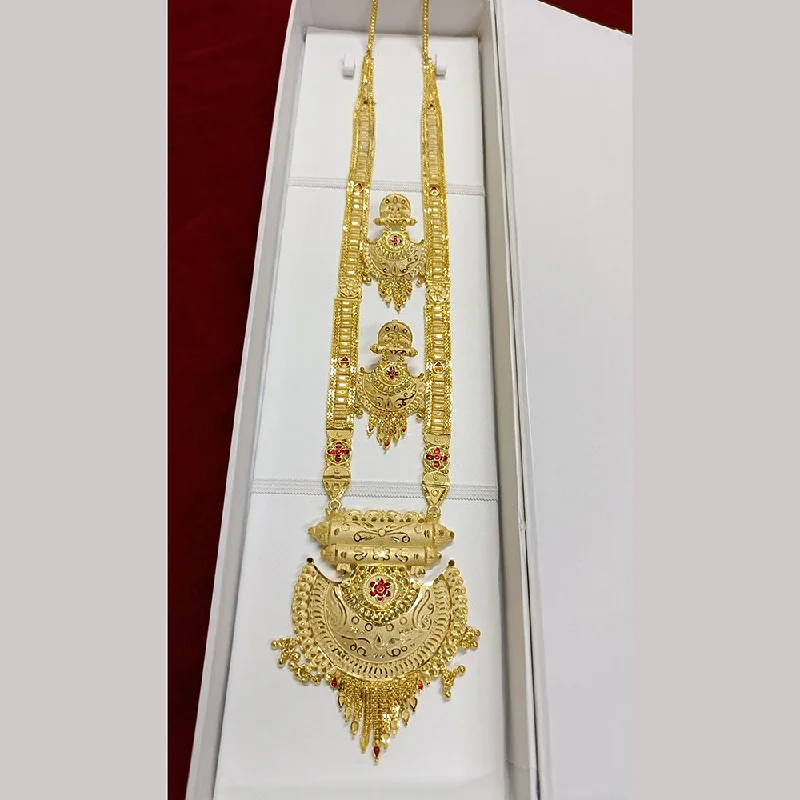 women’s elegant chain necklaces-Pari Art Jewellery Forming Long Necklace Set