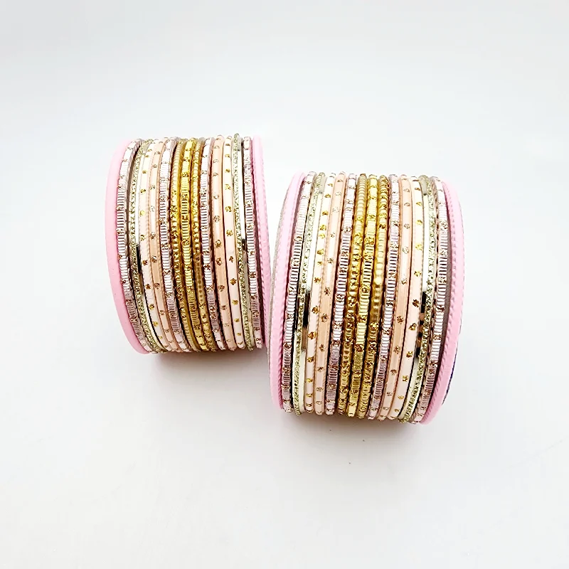 women’s rose gold bangles-Siri Bangle Set