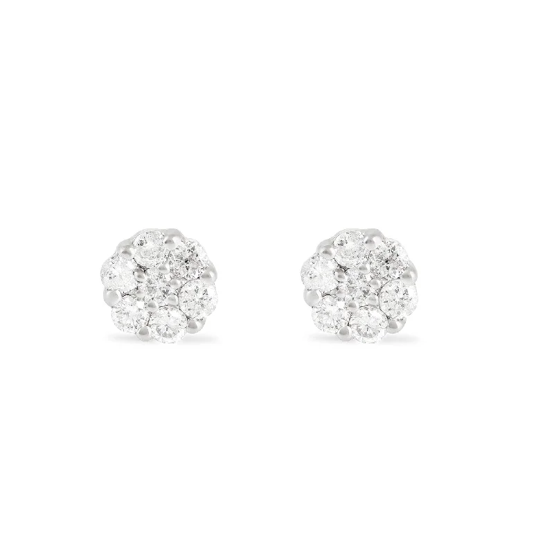 women’s luxury gold earrings-10k Yellow Gold 0.15ct Diamond Stud Earrings