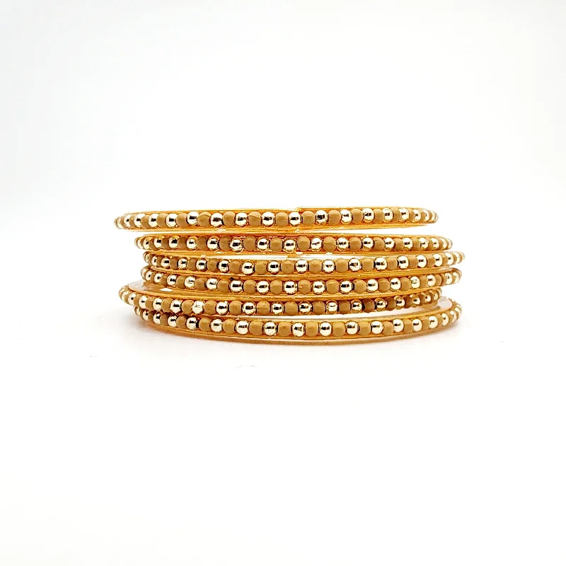 women’s zirconia bracelets-Regina - Glass Bangles