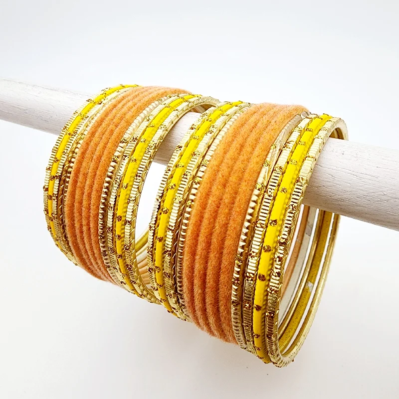 women’s fashion bracelets-Rina Bangle Set